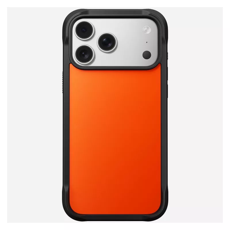 Funda para móvil Nomad Rugged Case para iPhone 17 Pro Max, 17,5 cm (6,9 pulgadas), naranja