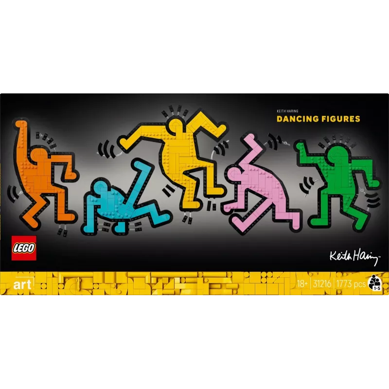 LEGO ART 31216 Keith Haring - Figuras danzantes