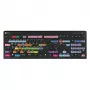 Teclado Logickeyboard LKB-FLS-A2PC-DE Universal USB QWERTZ alemán negro