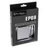 SilverStone SST-EP08C - Adaptador USB 3.1 Type-C a HDMI/USB Type C/USB Type A - Plata