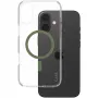 Funda transparente PanzerGlass CARE Urban Combat con MagSafe verde iPhone 16 Plus