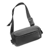 Bandolera Tomtoc Explorer-T21 S — compañera compacta para lo esencial, negra