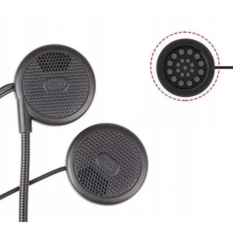 Headset FREEDCONN L1M intercomunicador para moto negro