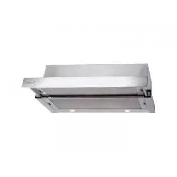 CATA | Campana extractora | TF 2003 Duralum 600 | Clase de eficiencia energética C | Telescópica | Ancho 60 cm | 390 m³/h | Control mecánico | Acero inoxidable | LED