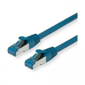 Cable de parcheo VALUE Cat.6A clase EA S/FTP PiMF LSOH azul 20m