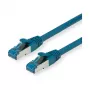 Cable de parcheo VALUE Cat.6A clase EA S/FTP PiMF LSOH azul 20m
