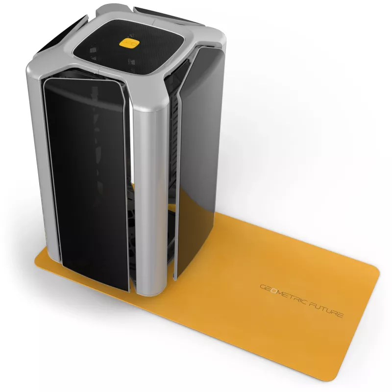 Caja de ordenador Geometric Future M2 THE ARK Case TG - gris