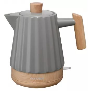 Concept RK0092 hervidor de cerámica 1,5 l Gris oscuro