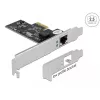 Delock - Adaptador de red - PCIe 2.1 perfil bajo - 2,5GBase-T (89598)