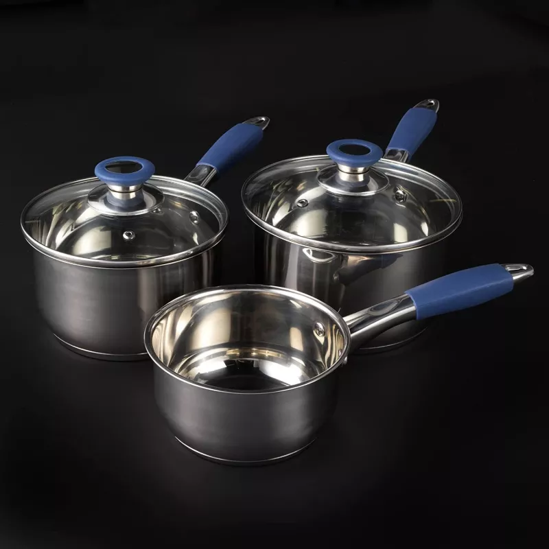 Set de batería de cocina Russell Hobbs RH01178EU 3 piezas, azul