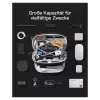 Funda organizadora de cables Inateck AB03010 — funda organizadora 27 × 15,8 × 11 cm, negra
