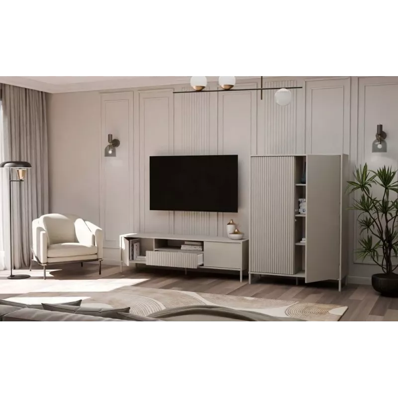 KAMARO 2DD esbelto/GŁ SHOWROOM color casimir