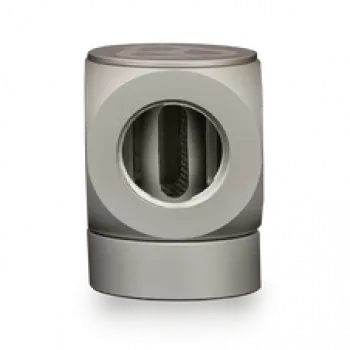 Thermal Grizzly DeltaMate Rotary FF90° – Conector de refrigeración líquida, níquel mate, 1 ud. (TG-DM-FIT-0210)
