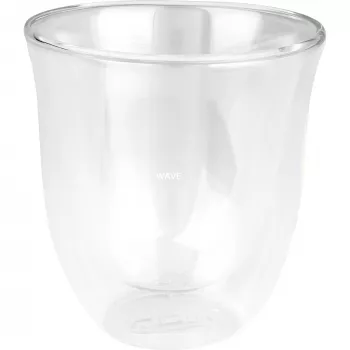 Vaso de café De’Longhi 5513214601 transparente 2 uds. 190 ml