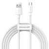 Cable USB-A a Micro-USB-B Baseus TZCAMZJ-02 1,5 m blanco