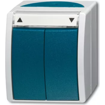 BUSCH-JAEGER interruptor de persiana 2601/4W-53 ocean 2601/4W-53 (1085-0-1612)