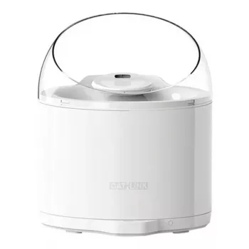 Fuente de agua automática para mascotas Catlink PURE 2 — 2,6 l ABS blanco, alimentación por red, universal para gatos y perros