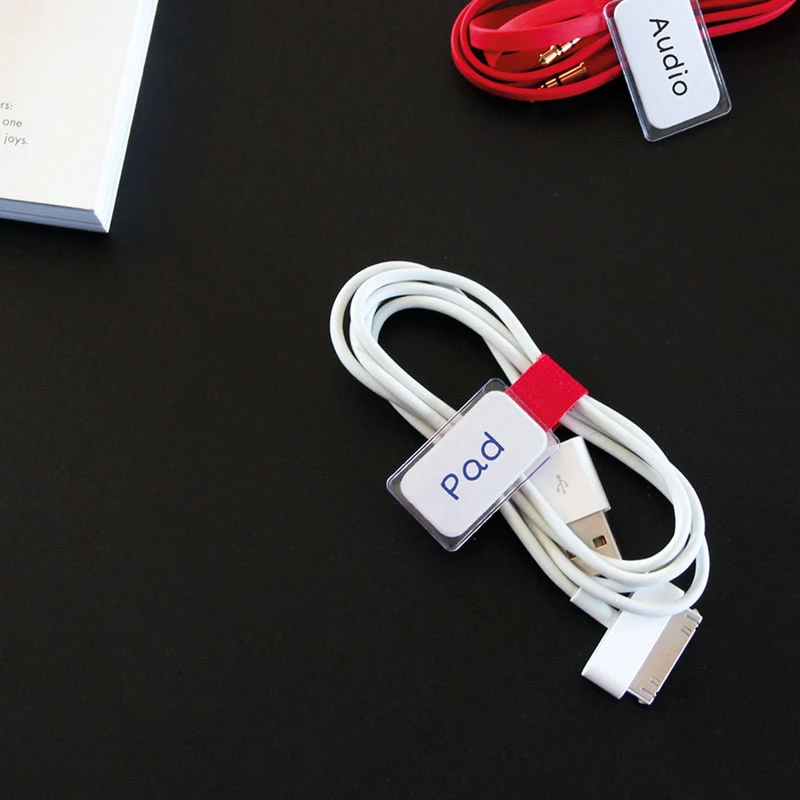 Bridas Label-the-cable LTC 2530 Azul Rojo Amarillo