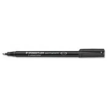 Rotulador permanente punta redonda Staedtler 317-9 negro