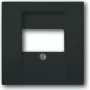 Busch-Jaeger 1710-0-3613. Color del producto: antracita, Compatibilidad de marca: universal, Diseño: convencional. Ancho: 63 mm, Alto: 63 mm (1710-0-3613)