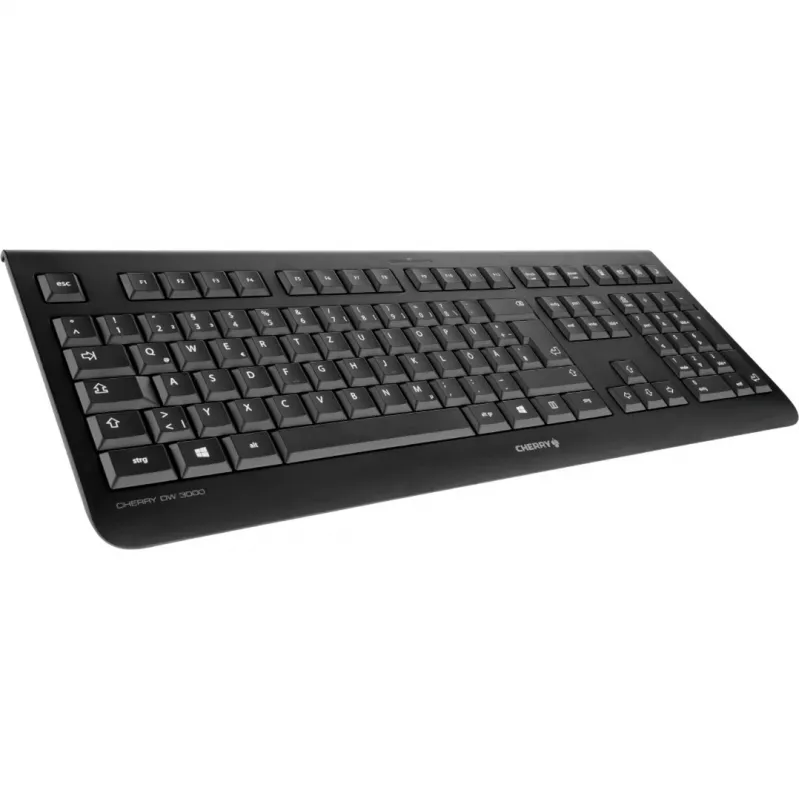 CHERRY DW 3000 teclado ratón incluido universal RF Wireless QWERTZ alemán negro