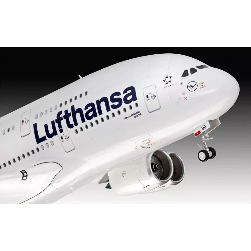 Maqueta montada Revell Airbus A380-800 Lufthansa New Livery