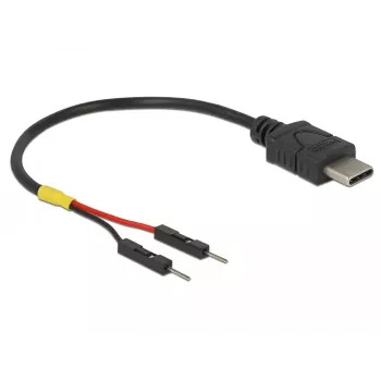 DeLOCK 85418 cable de alimentación USB-C a 2x conectores pin header, 0,1 m