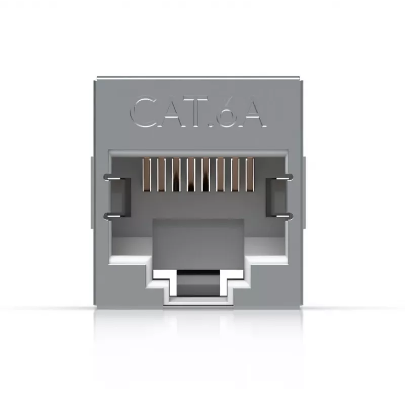 Acoplador RJ45 en línea UBIQUITI UACC-RJ45-COUPLER-C6A Compacto – Acoplador RJ45 Cat6A en línea