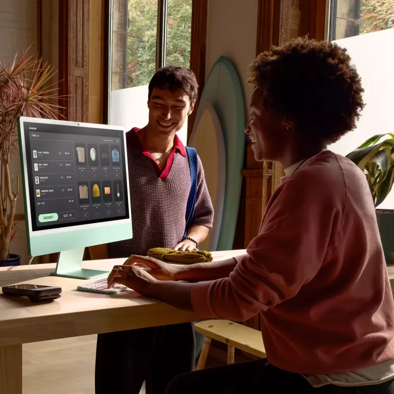 Apple iMac de 24 pulgadas con pantalla Retina 4.5K, cristal con textura nano: chip M4 con CPU de 10 núcleos y GPU de 10 núcleos, 256 GB SSD, 16 GB – Plata (MD3H4D/A)