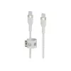 Belkin BOOSTCHARGE PRO Flex Cable USB 3 m USB 2.0 USB C blanco (CAB011BT3MWH)