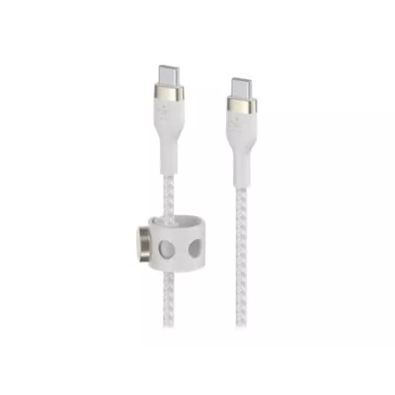 Belkin BOOSTCHARGE PRO Flex Cable USB 3 m USB 2.0 USB C blanco (CAB011BT3MWH)