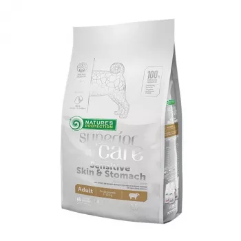 Pienso seco para perros nature's protection Superior Care Skin & Stomach Adult Small Lamb 1.5 kg, para razas pequeñas
