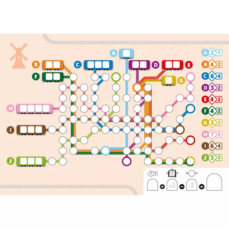 Voll verplant, juego de mesa