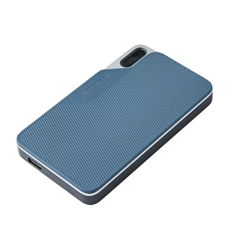 Unidad SSD Intenso 250GB USB Type-C 3.2 Gen 1 azul gris
