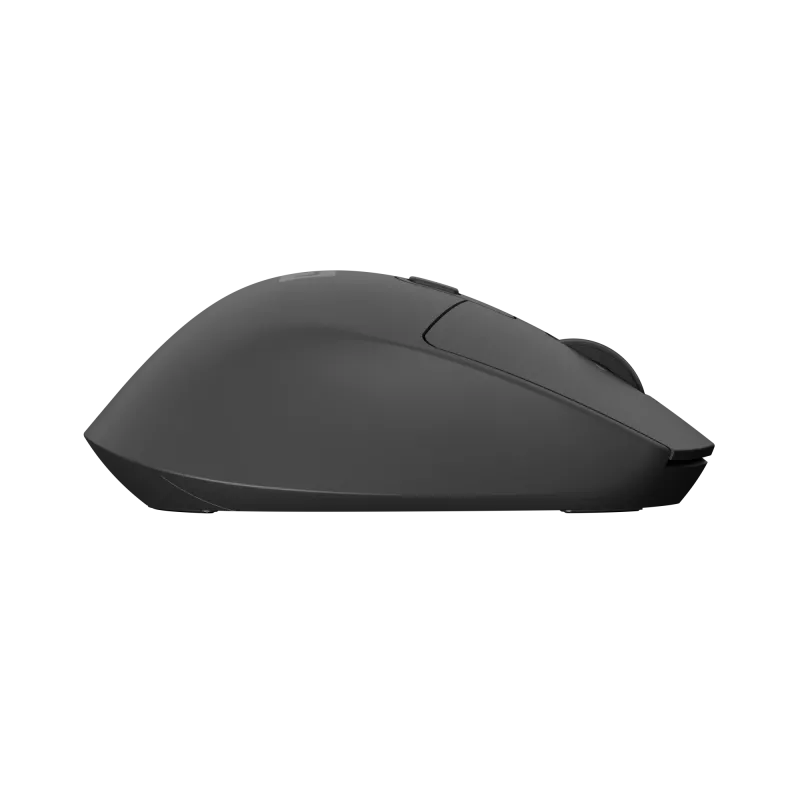 Ratón inalámbrico NATEC KITE NMY-2347, hasta 4000 DPI, clics silenciosos, rueda de desplazamiento inclinable, negro