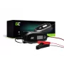 Cargador de baterías Green Cell 6V 12V 4A con función de diagnóstico
