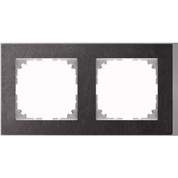 MERTEN MEG4020-3669 - Aluminio - Negro - Piedra - Termoplástico - Sin tornillos - Merten - 1 ud.