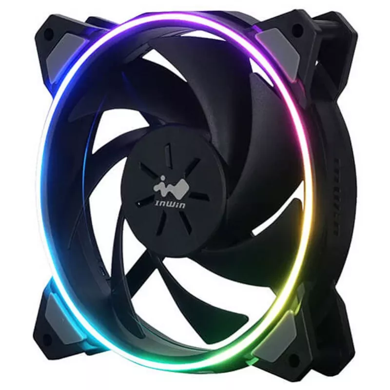Ventilador de caja in win SIRIUS LOOP X3 120mm 3-RGB, 120 mm, iluminación 3-RGB