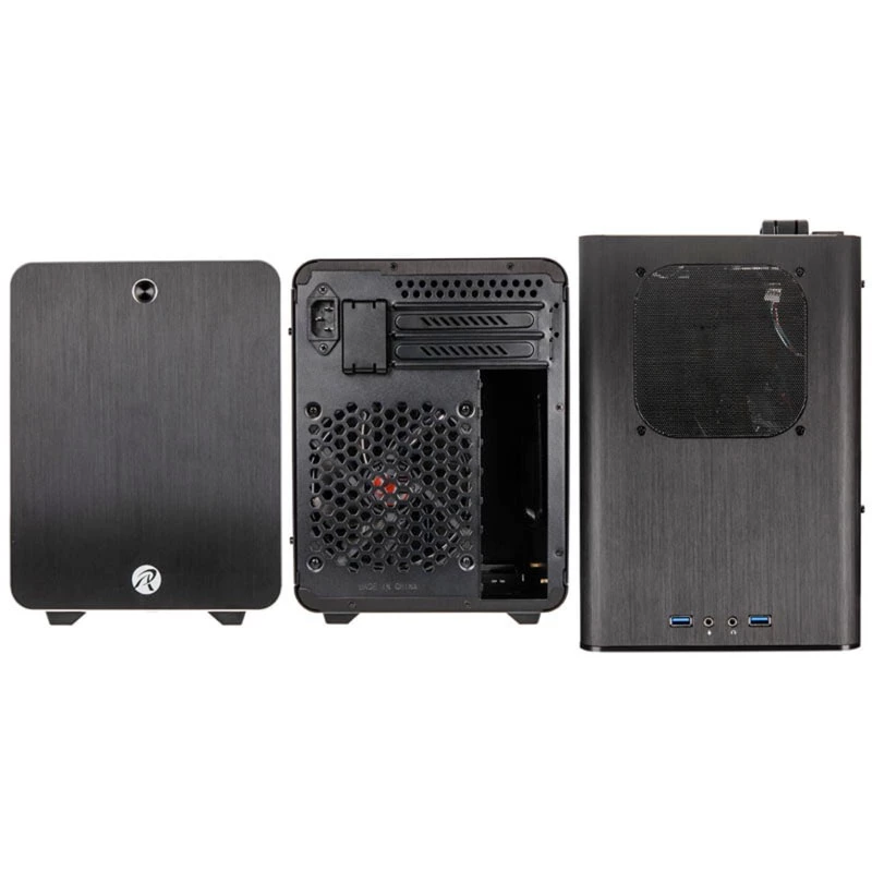 Caja RAIJINTEK METIS PLUS ALS Mini-ITX - negra - Caja - Mini-ITX