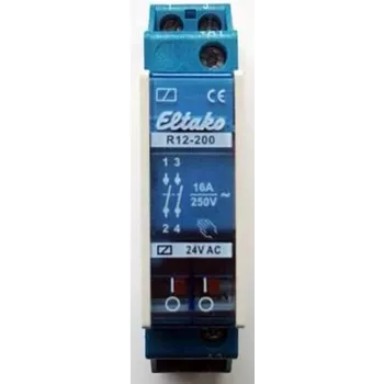 Relé de conmutación para montaje en carril 2S 16A R12-200-24V (22200020)