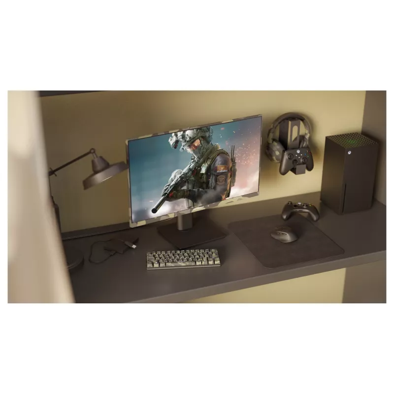 JAPANNEXT JN-IPS238FHD200F-HSP-CAMO monitor de ordenador 61 cm (24 inch) 1920 x 1080 píxeles Full HD LCD negro