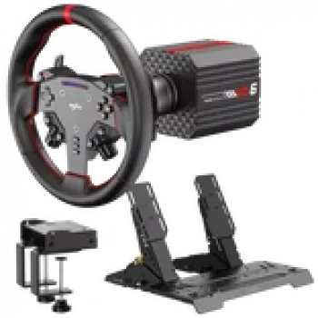 PXN VD6 Direct Drive Racing Bundle – base de volante 6Nm, volante W AS y set de 3 pedales (PXN-VD6BUNDLE)