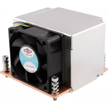 Inter-Tech Dynatron R-5 2U disipador de CPU activo, LGA2011/2066, 60 mm