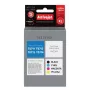 Multipack de cartuchos de tinta compatibles ActiveJet AEB-715N — negro (pigmentado) 15 ml + cian, magenta, amarillo 15 ml (XL)