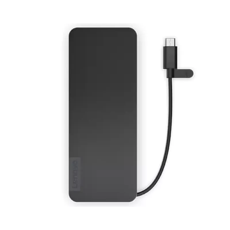 Lenovo 4X11N40212 Estación de acoplamiento/replicador de puertos para portátil con cable USB 3.2 Gen 1 (3.1 Gen 1) Type-C negro