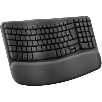 Teclado inalámbrico ergonómico Wave Keys - GRAPHITE - NLB - 2.4GHZBT - NA - CENTRAL-419 - UNIVERSAL