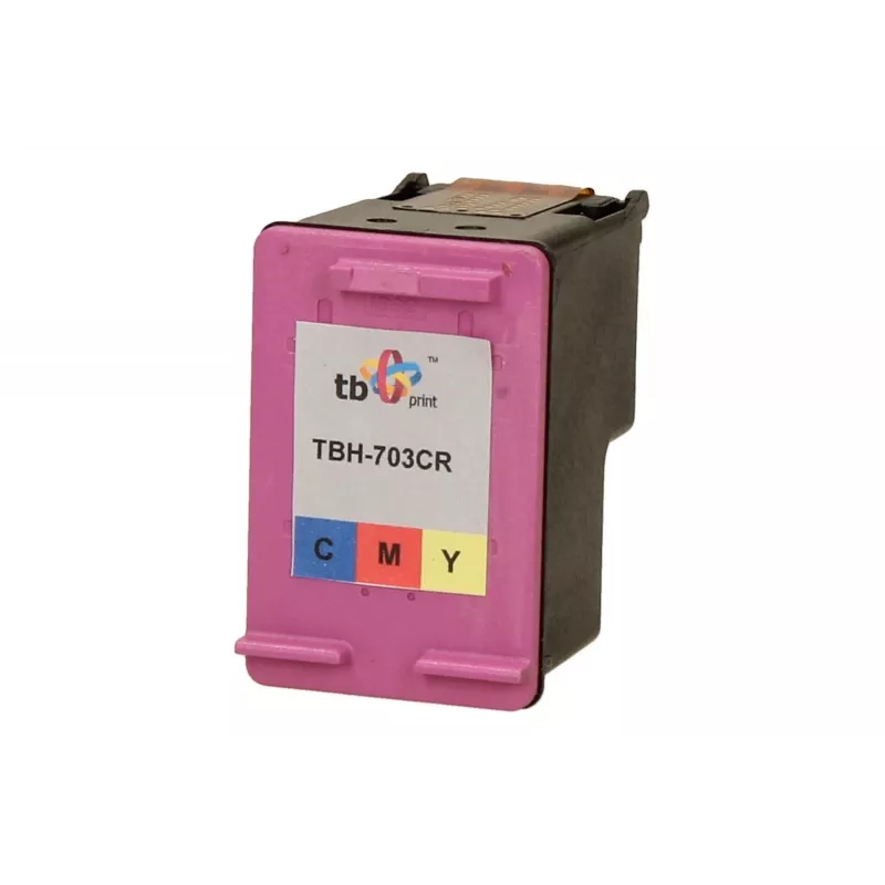 Tinta HP DJ D730/F735 color remanufacturada TBH-703CR (HP n.º 703 CD888AE)