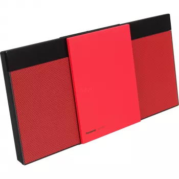 Reproductor de CD HiFi Panasonic SC-HC304 rojo