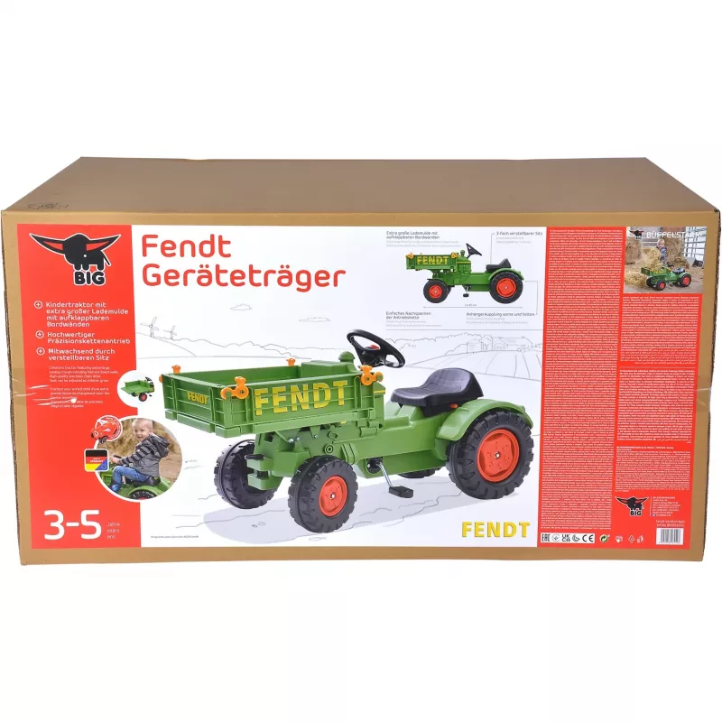 Fendt Geräteträger, vehículo infantil verde
