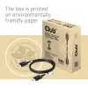 Club 3D CAC-1091 cable DisplayPort 2.1, certificado VESA DP80, bidireccional, 4K120Hz / 8K60Hz / 10K30Hz, macho/macho, 1,2 m